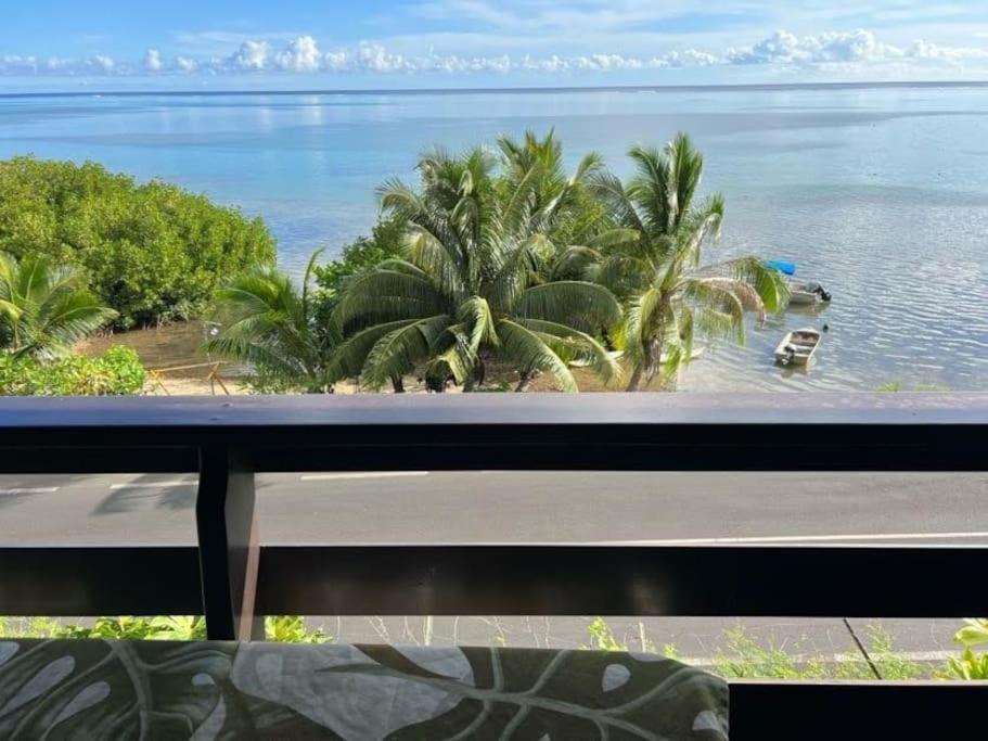Tehuarupe Surf Studios Haapiti Exteriör bild
