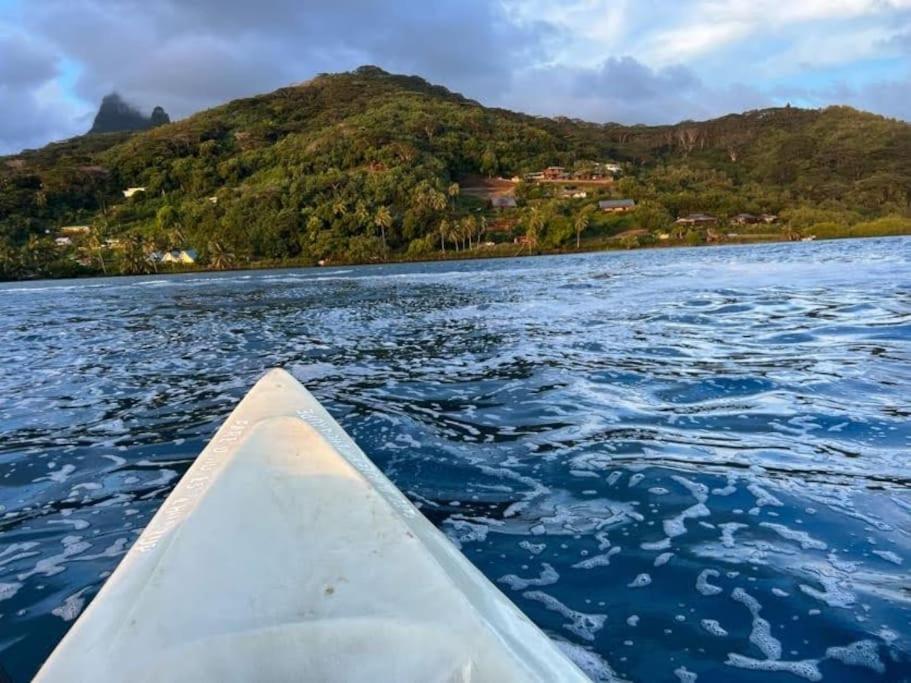 Tehuarupe Surf Studios Haapiti Exteriör bild
