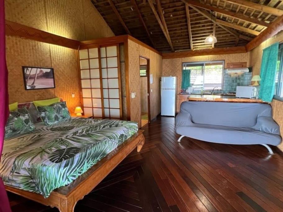Tehuarupe Surf Studios Haapiti Exteriör bild